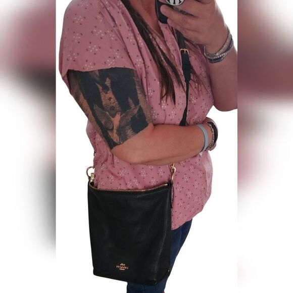 Coach Abby Duffle Bag, Black F31507 with 2 removable straps (PF) - Picture 16 of 16